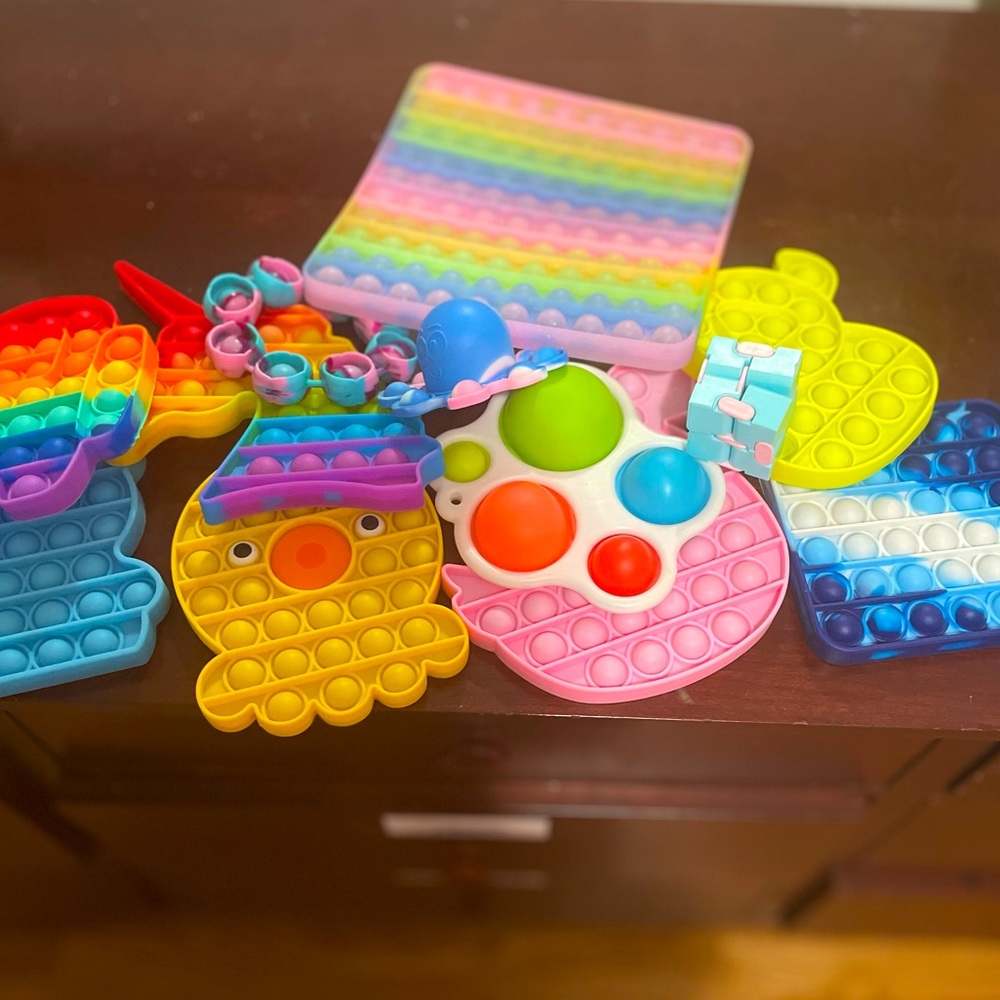 Fidget toy food themed lot